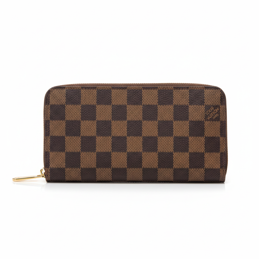 Louis Vuitton Damier Ebene Zip Wallet